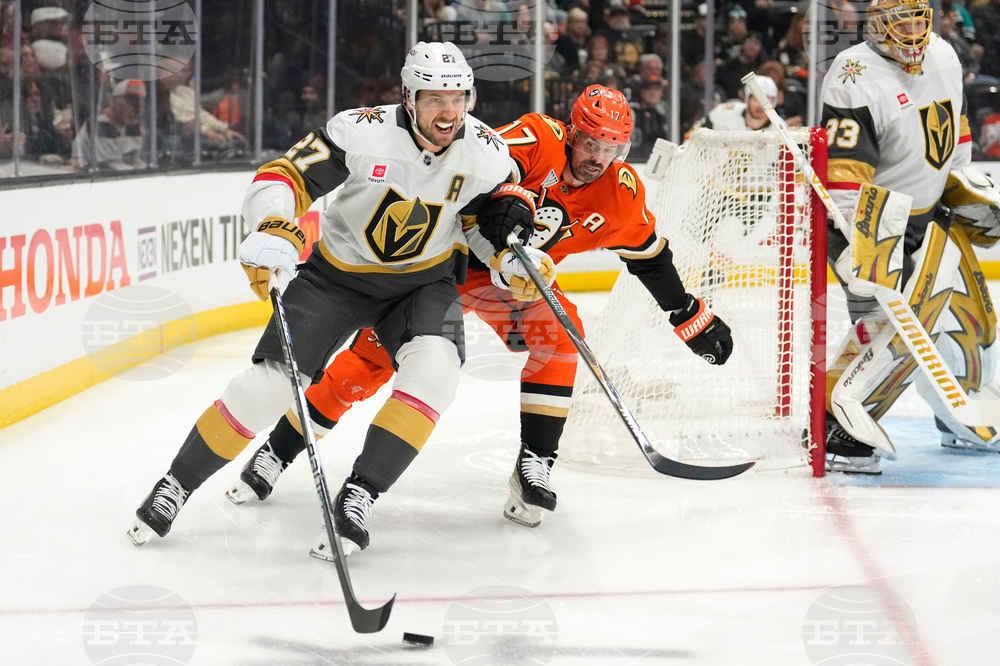 Golden Knights Ducks Hockey