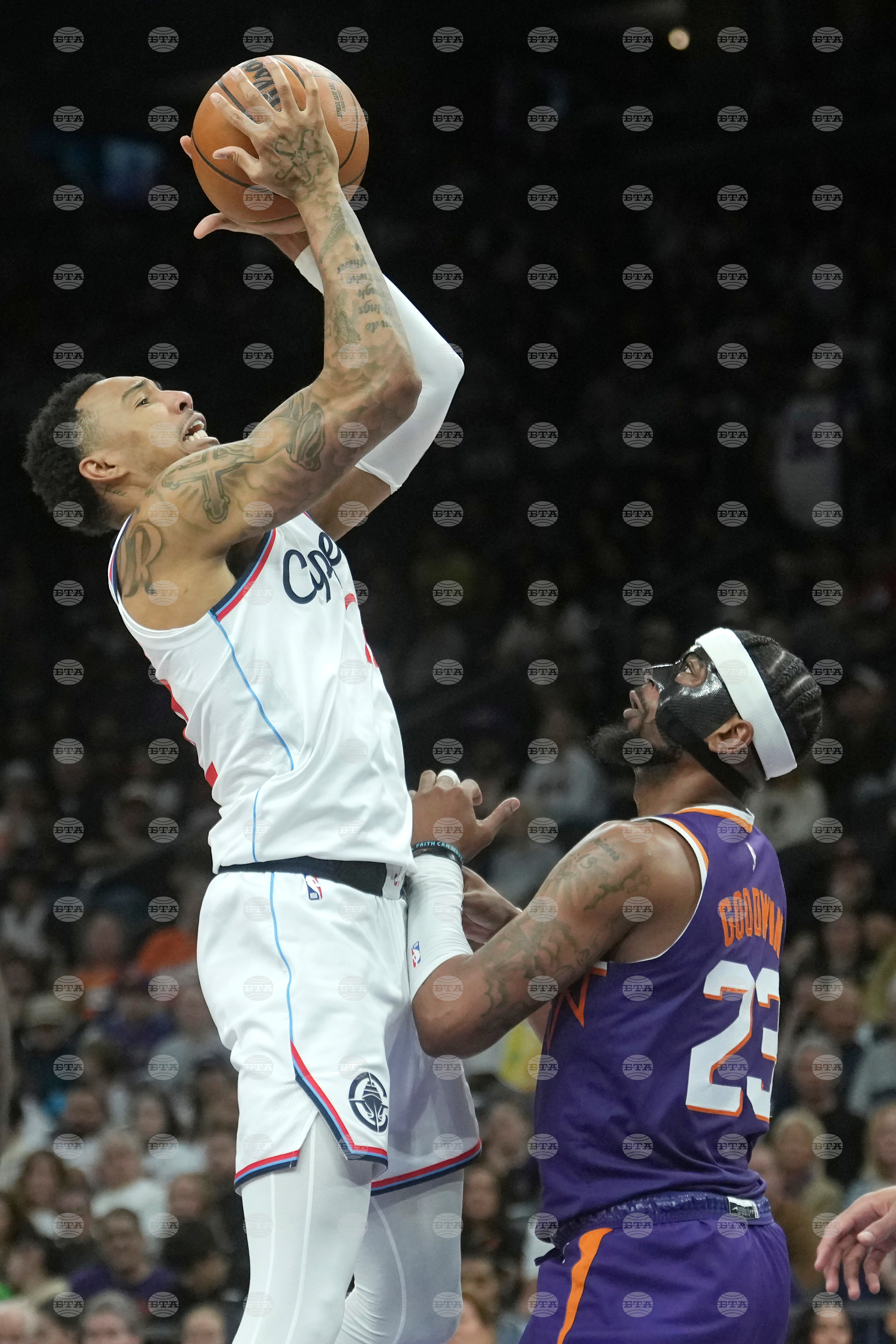 Clippers Suns Basketball