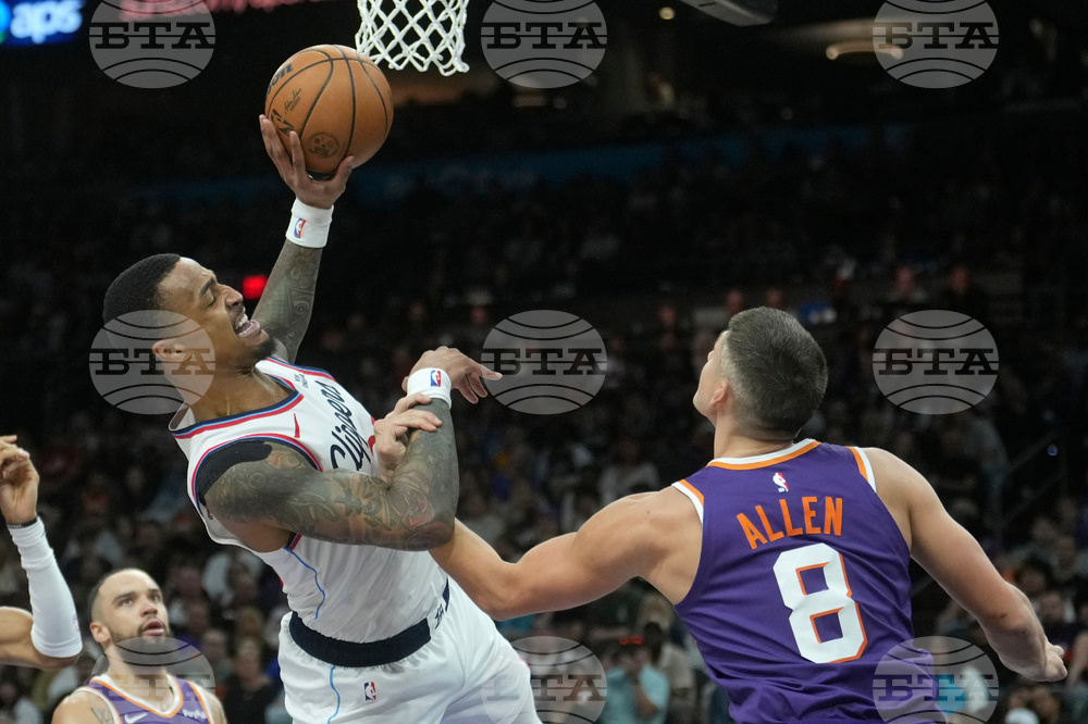 Clippers Suns Basketball