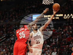 Cavaliers Trail Blazers Basketball