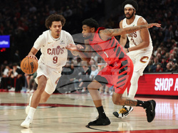 Cavaliers Trail Blazers Basketball