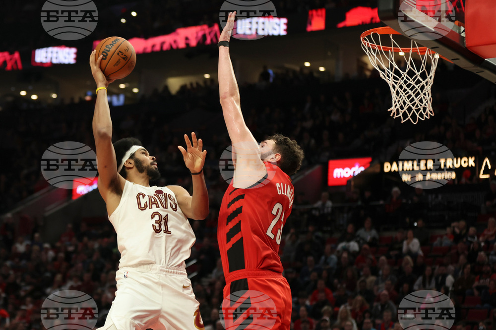 Cavaliers Trail Blazers Basketball