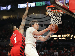 Cavaliers Trail Blazers Basketball