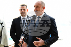 Стара Загора - Румен Радев - посещение