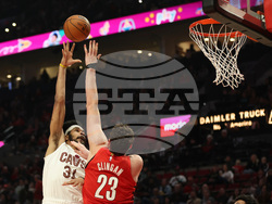 Cavaliers Trail Blazers Basketball