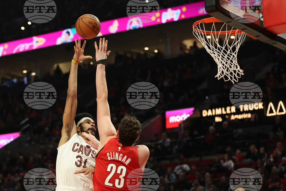 Cavaliers Trail Blazers Basketball