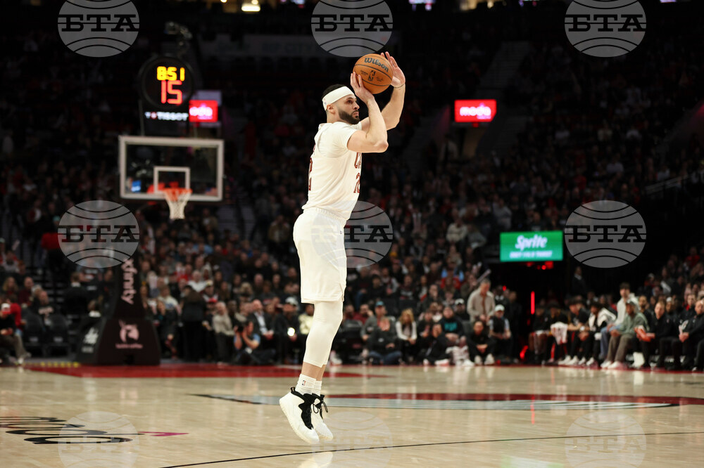 Cavaliers Trail Blazers Basketball