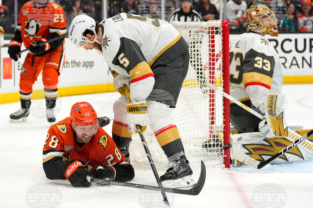 Golden Knights Ducks Hockey