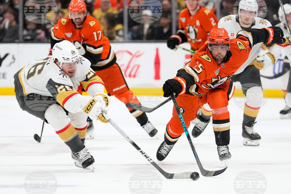 Golden Knights Ducks Hockey