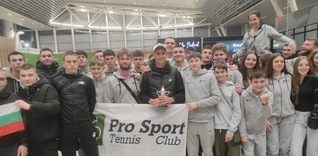 Шампионът на двойки от Откритото първенство на Австралия при юношите Димитър Кисимов мечтае за титла от Големия шлем