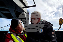 Десетата турска антарктическа експедиция посети българския научноизследователски кораб и българската антарктическа база на о. Ливингстън