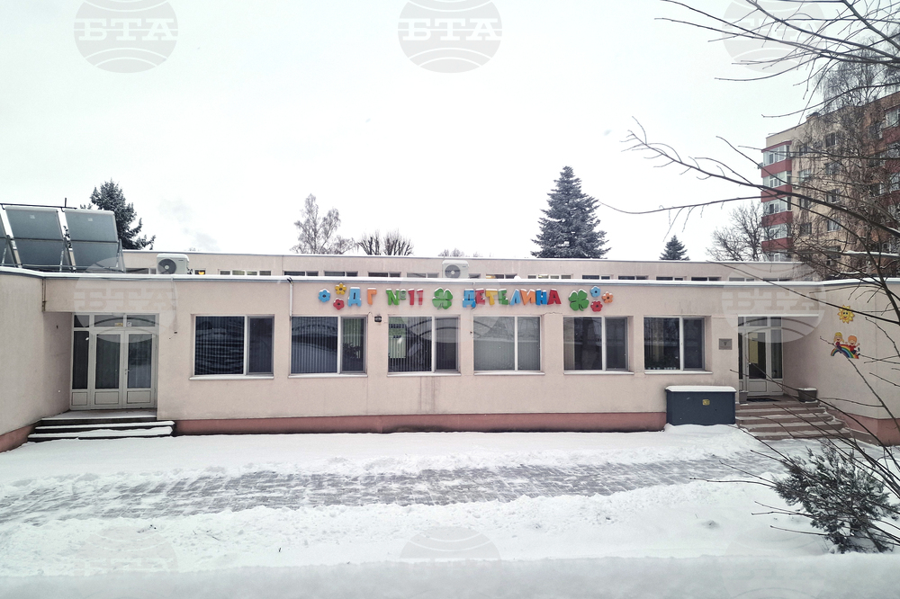 Разград - зима - обстановка