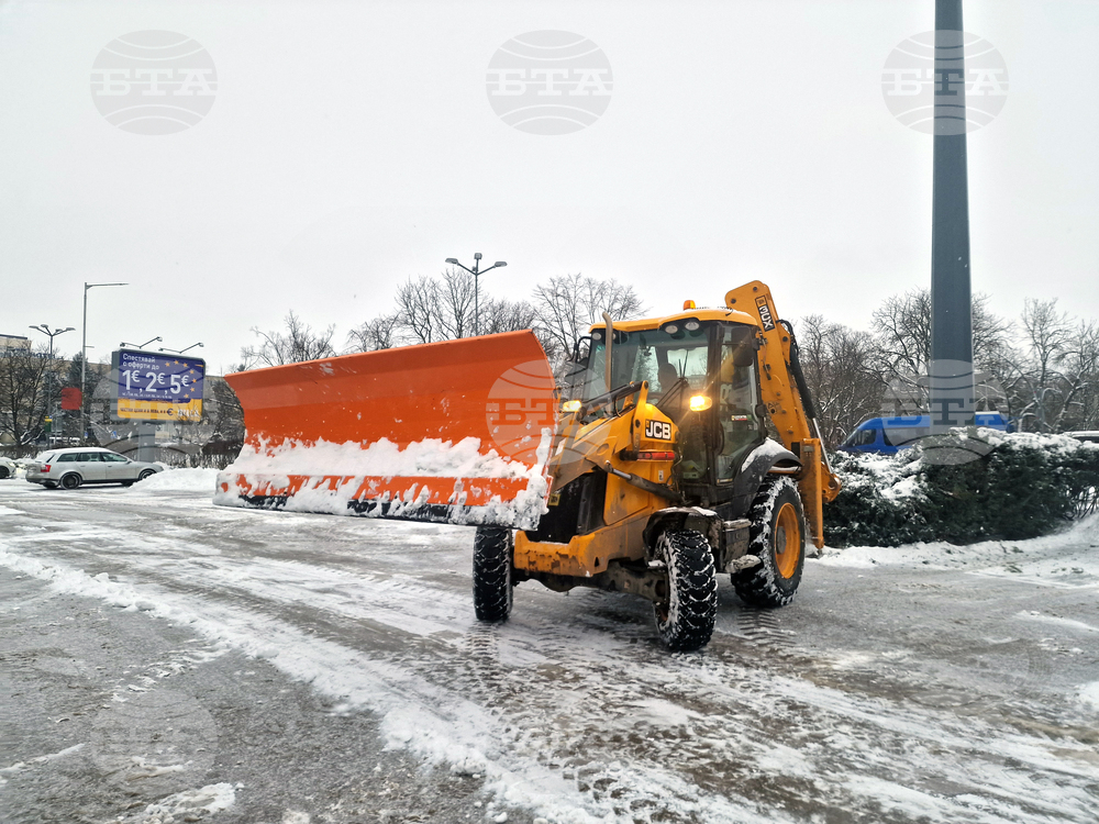 Разград - зима - обстановка
