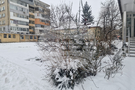 Разград - зима - обстановка