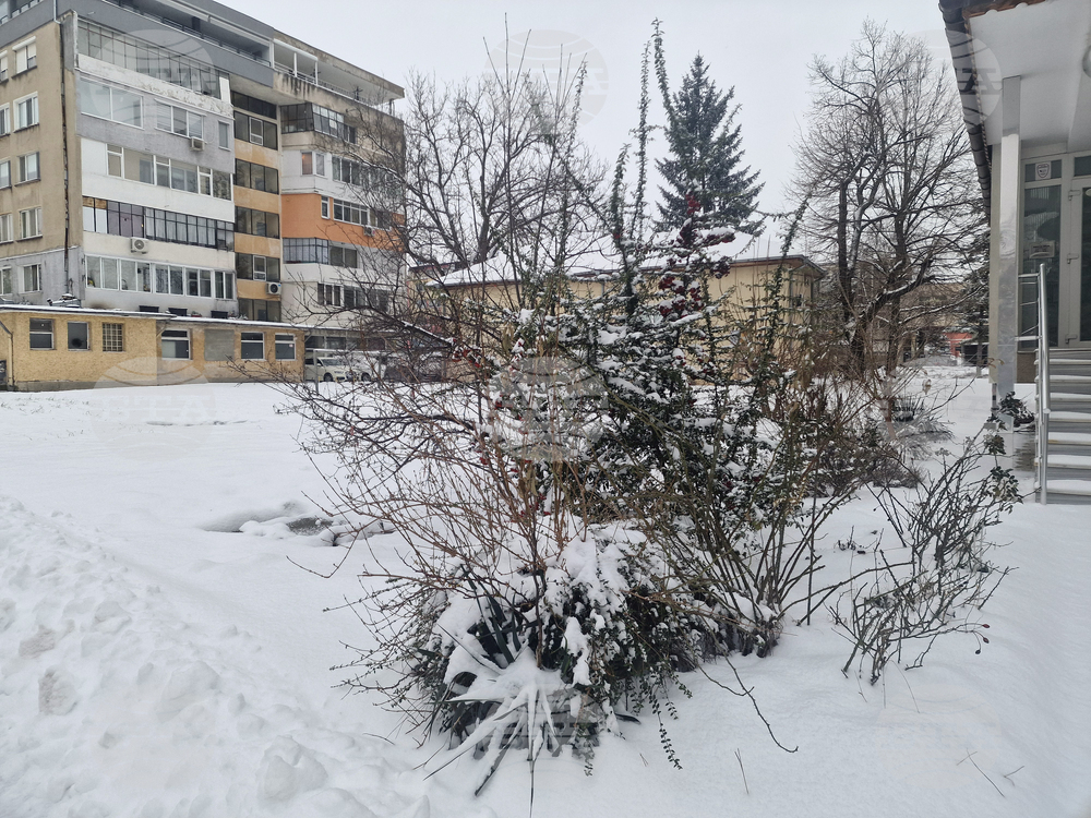 Разград - зима - обстановка