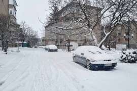 Търговище - снеговалеж - обстановка