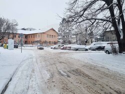 Търговище - снеговалеж - обстановка