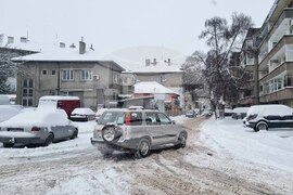 Търговище - снеговалеж - обстановка