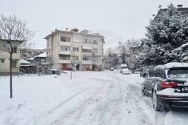 Търговище - снеговалеж - обстановка