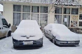 Търговище - снеговалеж - обстановка