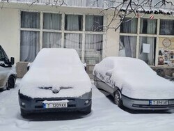 Търговище - снеговалеж - обстановка