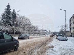 Търговище - снеговалеж - обстановка