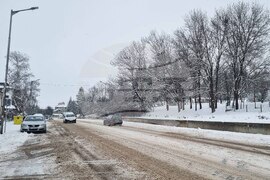Търговище - снеговалеж - обстановка