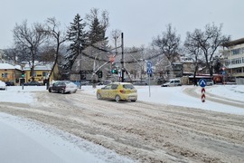 Шумен - снегопочистване - улици