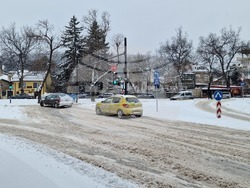 Шумен - снегопочистване - улици