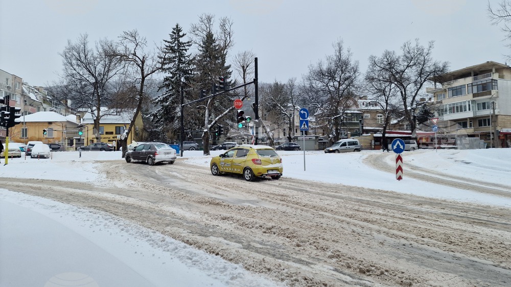 Шумен - снегопочистване - улици