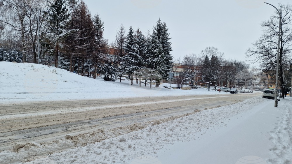 Шумен - снегопочистване - улици