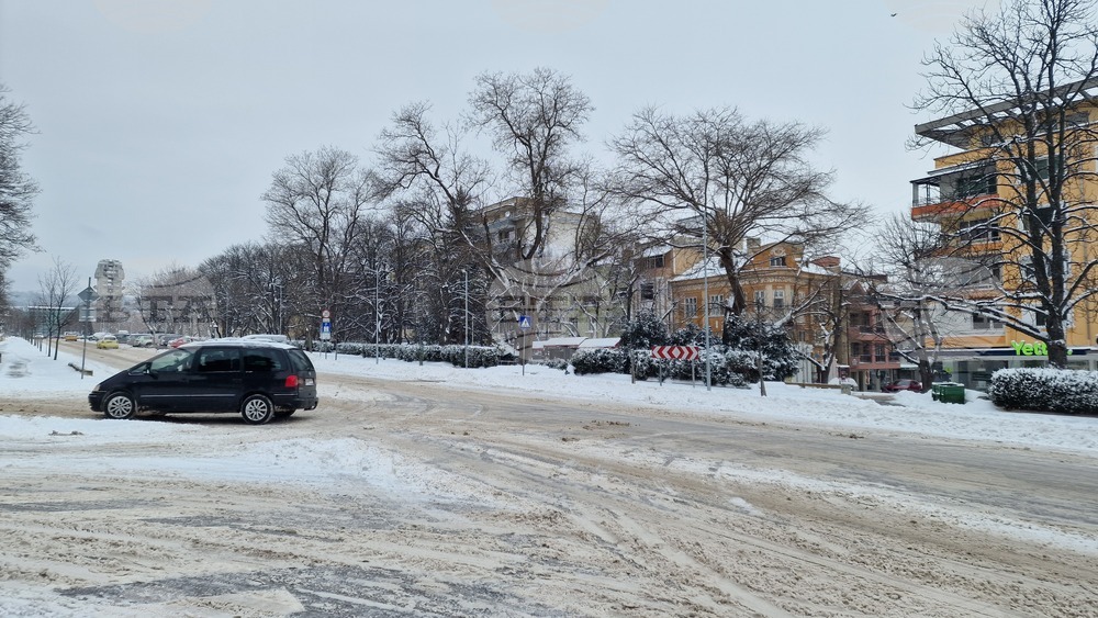 Шумен - снегопочистване - улици