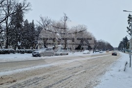 Шумен - снегопочистване - улици