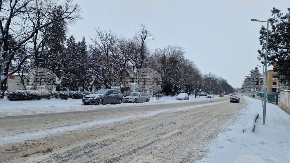 Шумен - снегопочистване - улици