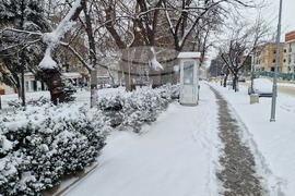 Шумен - снегопочистване - улици