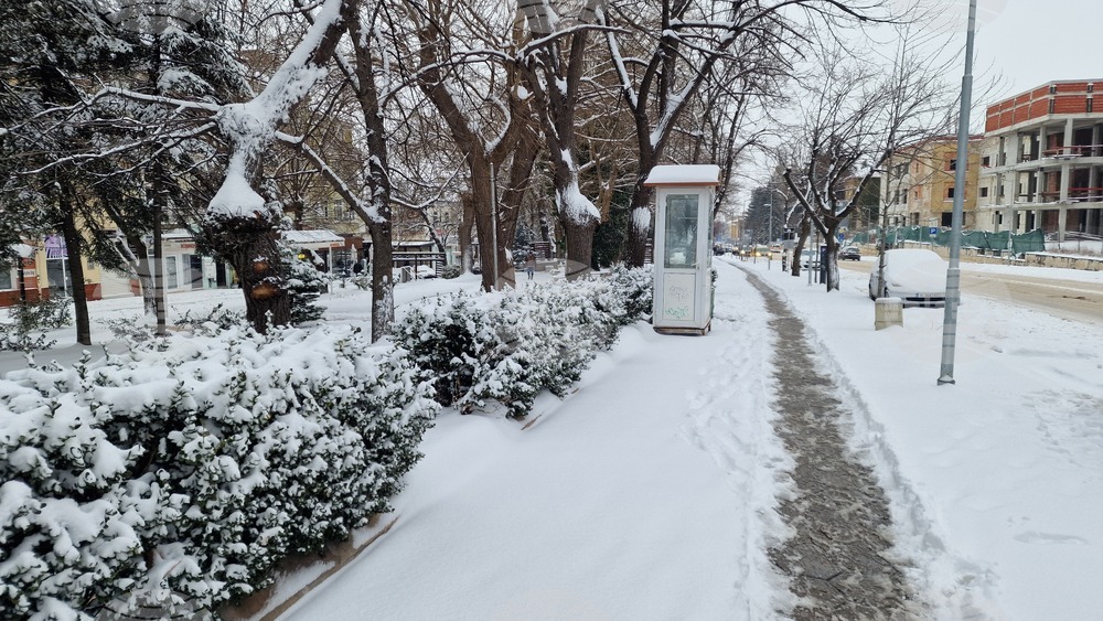 Шумен - снегопочистване - улици