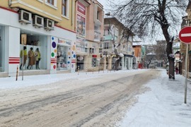Шумен - снегопочистване - улици