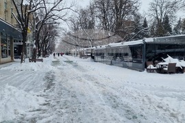 Шумен - снегопочистване - улици