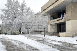 Казанлък - снеговалеж - обстановка