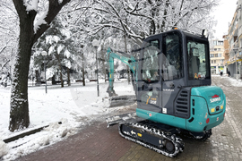 Казанлък - снеговалеж - обстановка