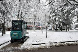 Казанлък - снеговалеж - обстановка