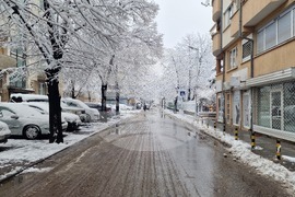 Пловдив - зима - обстановка