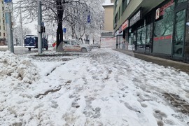 Пловдив - зима - обстановка