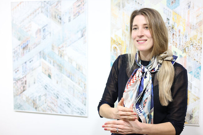 Олимпия Симопулу ще се срещне с публиката в изложбата си „София/Венеция – Фрагменти на принадлежност“