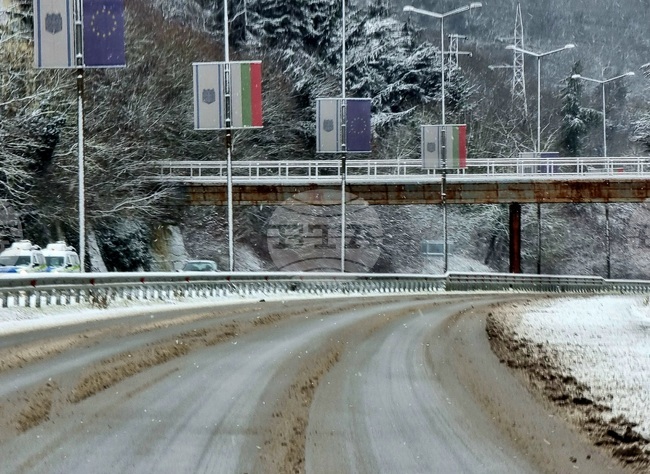 Варна - зима - пътища - обстановка
