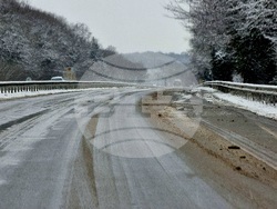 Варна - зима - пътища - обстановка