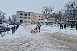 Шумен - снегопочистване - улици