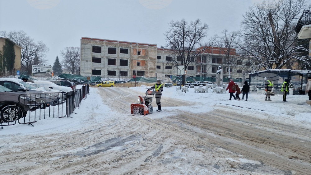 Шумен - снегопочистване - улици