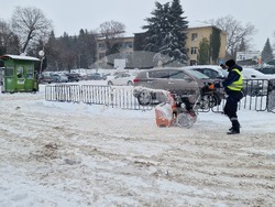 Шумен - снегопочистване - улици