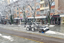Стара Загора - сняг - почистване